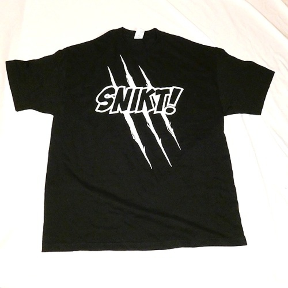 RARE Comic Con Promo Wolverine Snikt! T Shirt Mens Size XL NEW 2009